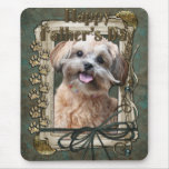 Fête des pères - pattes en pierre - ShihPoo - Magg Tapis De Souris