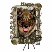 Fête des pères - pattes en pierre - Vallhund - pap Photo En Relief