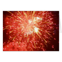 Feu d'artifice carte