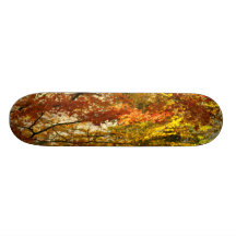 Feuillage d'arbre d'érable skateboards personnalisables