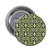 Feuillage vert modelé badges avec agrafe