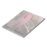 Feuille cloutée par diamant ; Personnalisable Bloc-notes Mémo