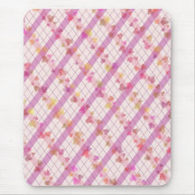 Feuille coloré gai tapis de souris
