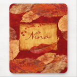 Feuille d'automne Mousepad Tapis De Souris