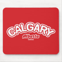 Feuille de Calgary Tapis De Souris
