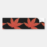 Feuille d'érable japonais attrayante autocollant pour voiture