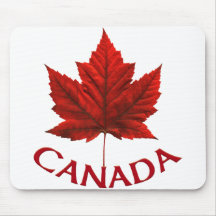 Feuille d'érable rouge du Canada Mousepad Canada M Tapis De Souris