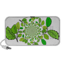 FEUILLE D'ÉTÉ HAUT-PARLEUR iPod