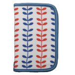 Feuille et branches patriotiques agenda folio
