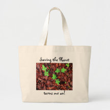 Feuille rose sacs