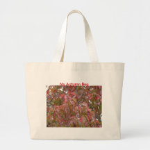 Feuille rouge, mon sac d'automne