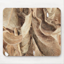 Feuille sec tapis de souris