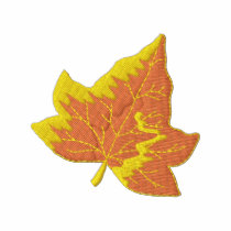 Feuille polos brodés