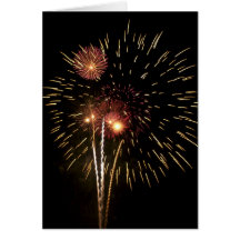 Feux d'artifice de bébé dans la fabrication ..... carte de vœux