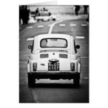 Fiat 500 Rome Cartes