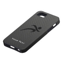 Fibre de carbone de Faux ; Fonctionnement Coque iPhone 5