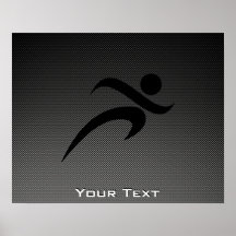 Fibre de carbone de Faux ; Fonctionnement Posters
