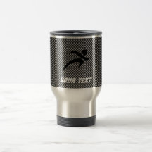 Fibre de carbone de Faux ; Fonctionnement Tasse À Café
