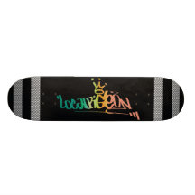 Fibre de carbone skateboards cutomisables