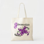 Fibromyalgie du papillon 2 en verre souillé sac