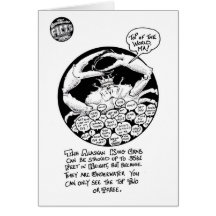FICTS "marche en crabe" la carte d'anniversaire