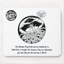 FICTS "marche en crabe" Mousepad Tapis De Souris