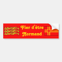 Fier d'être Normand Autocollants Pour Voiture