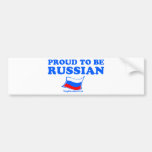 FIER d'être russe Adhésif Pour Voiture