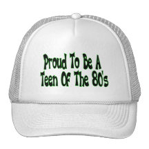 Fier pour être les années 80 de l'adolescence casquettes