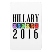 FIERTÉ 2016 DE HILLARY - .PNG MAGNETS