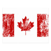 Fierté de drapeau du Canada Cartes Postales