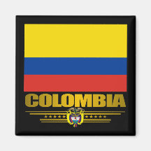 "Fierté de la Colombie " Aimants Pour Réfrigérateur