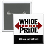 Fierté de Whide - pour de grandes filles de n de g Pin's Avec Agrafe