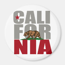 FIERTÉ D'OURS DE LA CALIFORNIE - MAGNETS