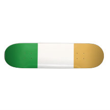 Fierté irlandaise planches à roulettes