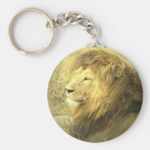 Fierté Keychain de lion Porte-clef