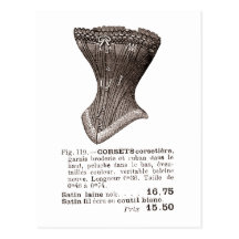 fig. 119 carte postale de corset