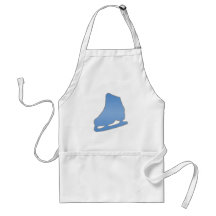 Figure bleue patin tablier