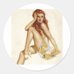 Fille 1 de PinUpz Autocollants