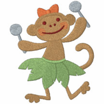 Fille 2 de singe