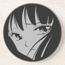 Fille argentée de Rina Manga Dessous De Verres