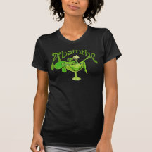 Fille d'absinthe en verre t-shirt