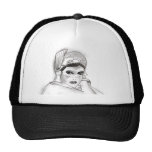 Fille d'aileron casquette de camionneur