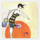 Fille d'aileron de plongée adhésif