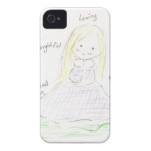 Fille d'amitié coque iPhone 4