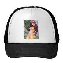 Fille d'Anime de bikini Casquettes De Camionneur