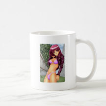 Fille d'Anime de bikini Mug À Café