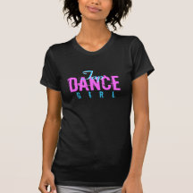 Fille de danse de robinet t-shirts