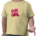 Fille de DJs - gf d'amie de musique de jockey de d T-shirts