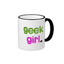 Fille de geek mugs